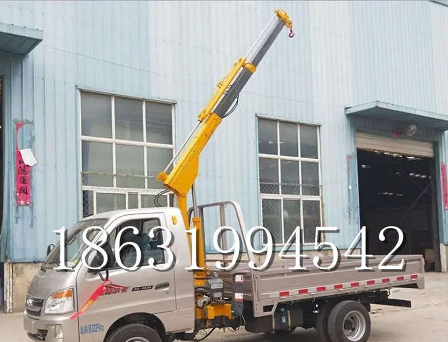 山南市随车吊机12V液压车载吊改装随车吊机货车1吨电动吊机移动出租